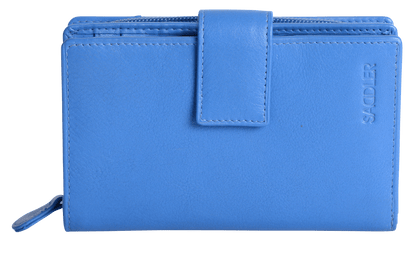 Georgie RFID Leather Double-Sided Purse