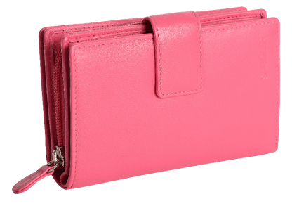 Georgie RFID Leather Double-Sided Purse