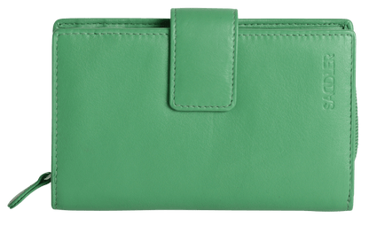 Georgie RFID Leather Double-Sided Purse