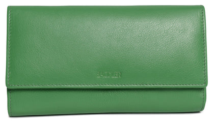 Grace RFID Leather Multi-Section Purse