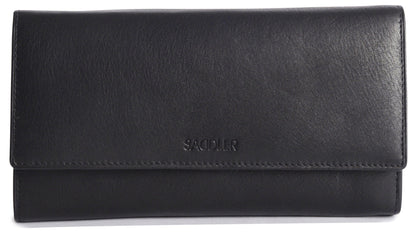 Grace RFID Leather Multi-Section Purse