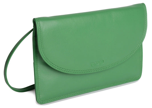 Isabelle RFID Leather Slimline Crossbody Bag
