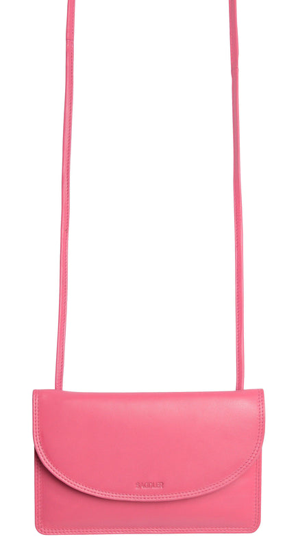 Isabelle RFID Leather Slimline Crossbody Bag