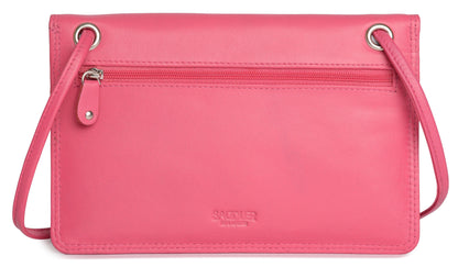 Isabelle RFID Leather Slimline Crossbody Bag