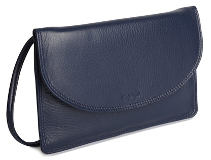 Isabelle RFID Leather Slimline Crossbody Bag