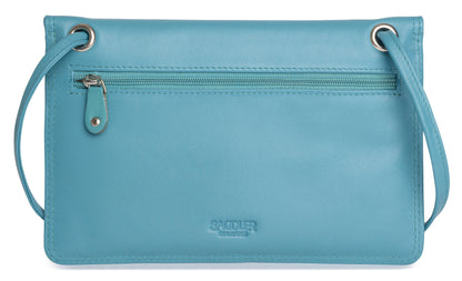 Isabelle RFID Leather Slimline Crossbody Bag
