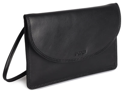 Isabelle RFID Leather Slimline Crossbody Bag