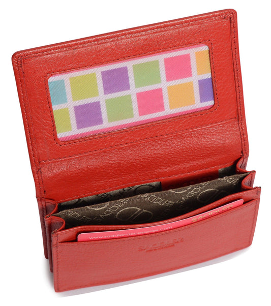 Jessica RFID Leather Card Holder