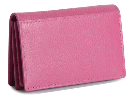 Jessica RFID Leather Card Holder