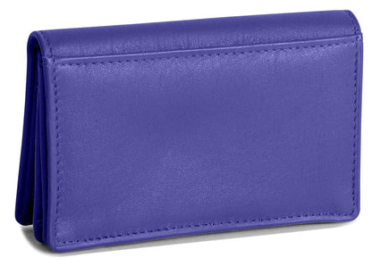 Jessica RFID Leather Card Holder