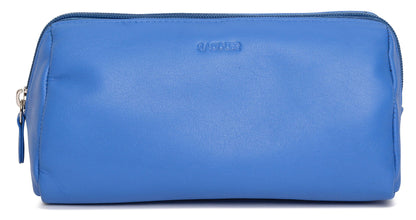 Megan RFID Leather Cosmetic Bag