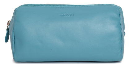 Megan RFID Leather Cosmetic Bag