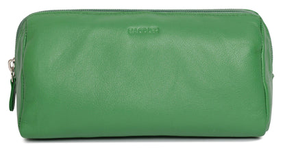 Megan RFID Leather Cosmetic Bag
