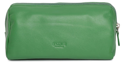 Megan RFID Leather Cosmetic Bag