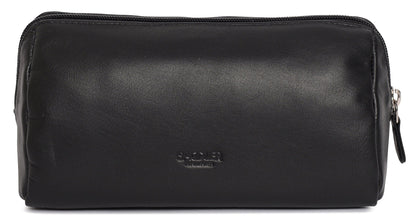 Megan RFID Leather Cosmetic Bag