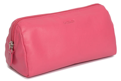 Megan RFID Leather Cosmetic Bag
