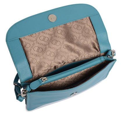 Olivia Leather Crossbody Bag