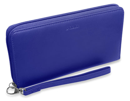 Sophia RFID Leather Zip Around Purse