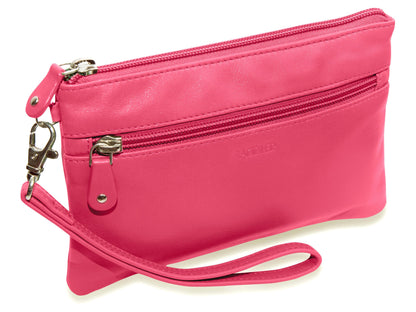 Scarlett RFID Leather Mini Clutch