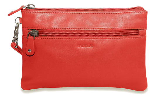 Scarlett RFID Leather Mini Clutch