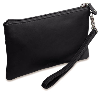 Scarlett RFID Leather Mini Clutch