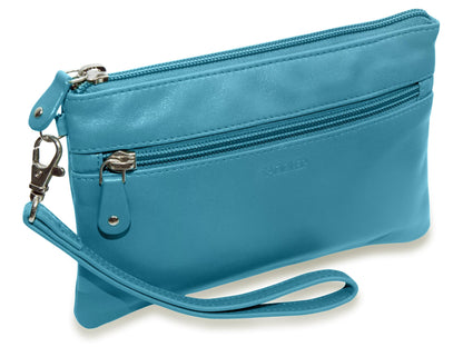 Scarlett RFID Leather Mini Clutch