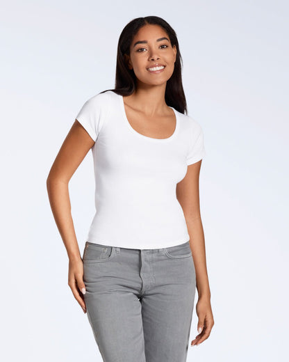 Scoop Neck Organic T-Shirt - Bascora