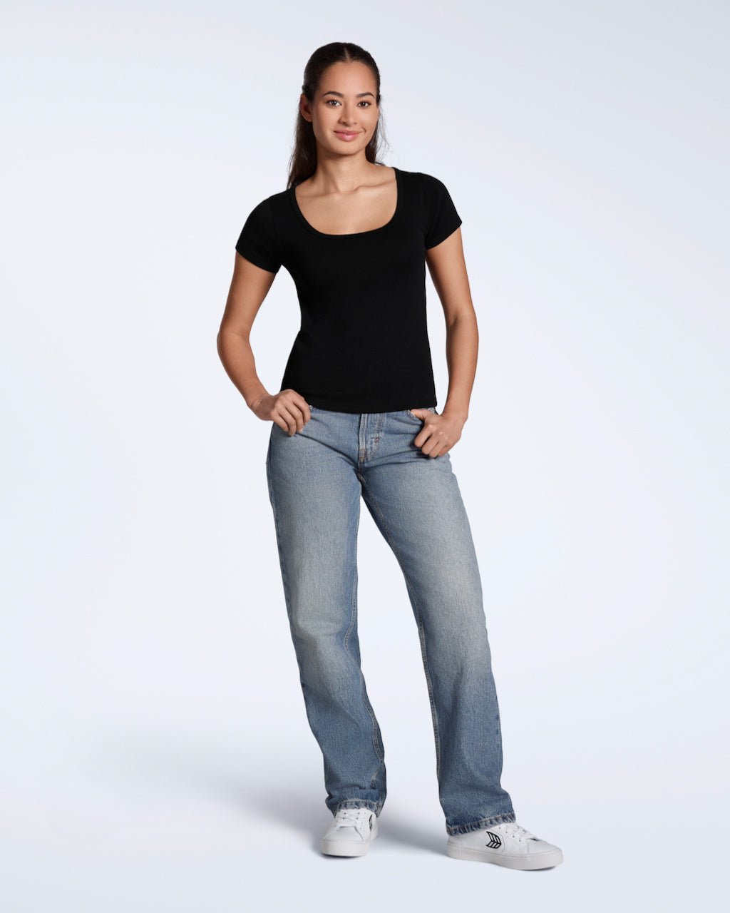 Scoop Neck Organic T-Shirt - Bascora