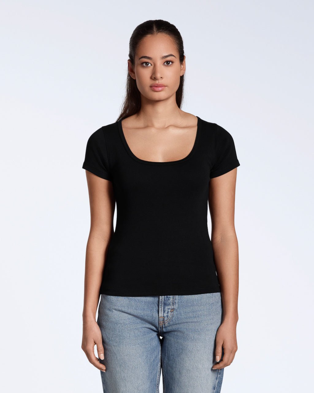 Scoop Neck Organic T-Shirt - Bascora