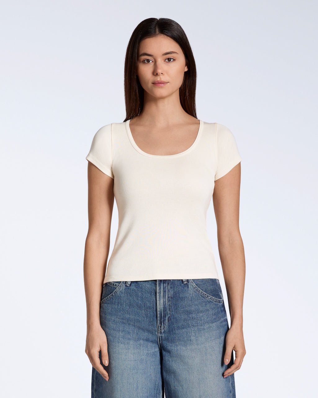 Scoop Neck Organic T-Shirt - Bascora