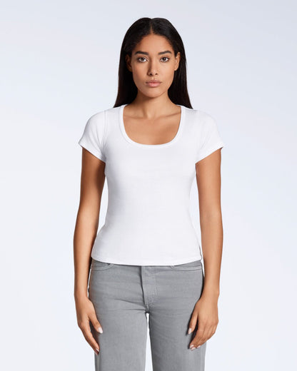Scoop Neck Organic T-Shirt - Bascora