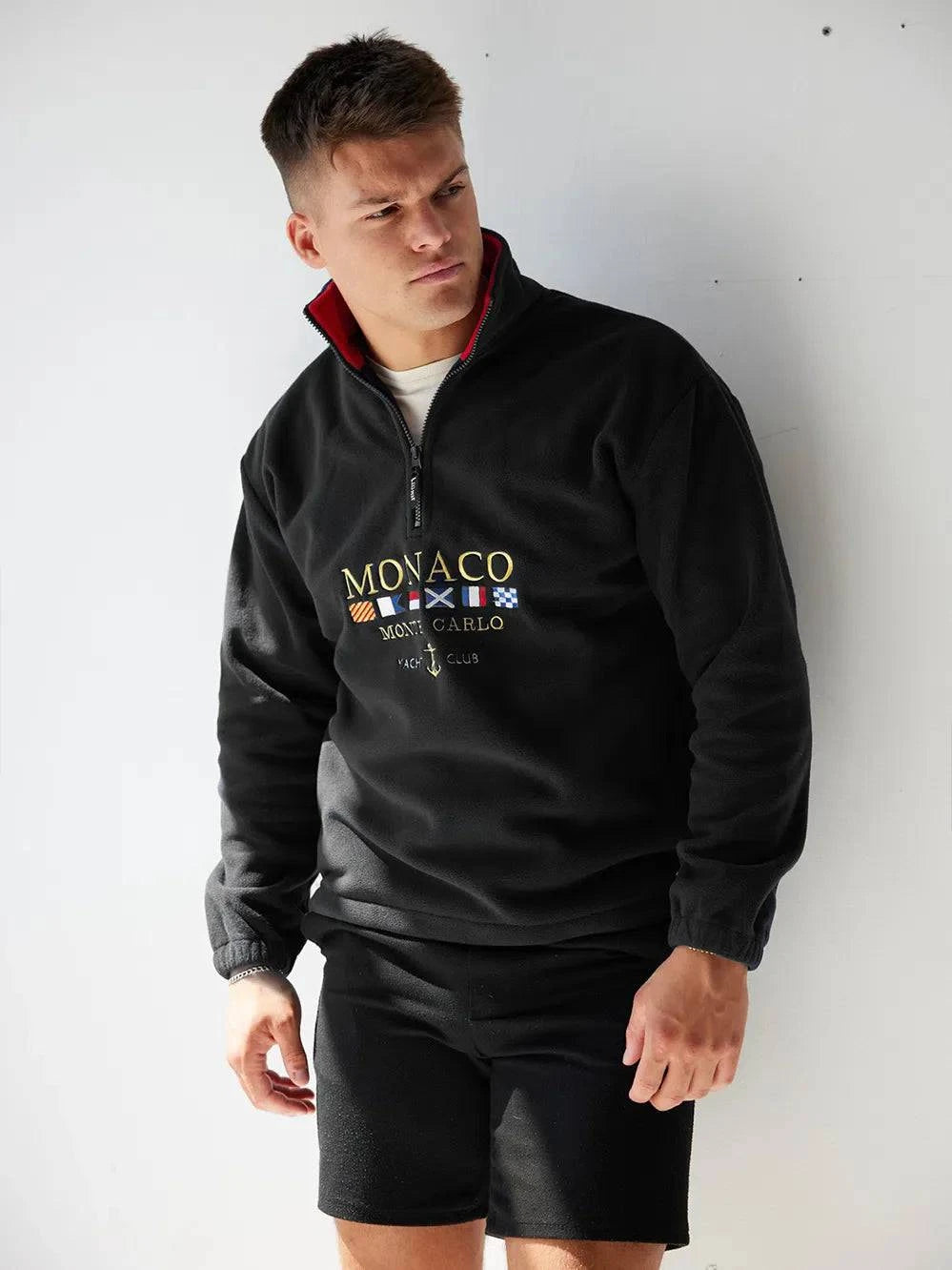 Monaco Vintage Fleece Black - Bascora