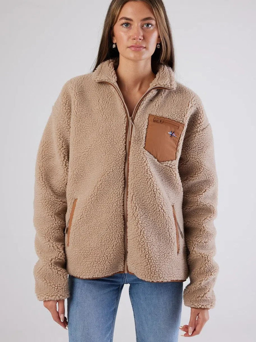 Sherpa Fleece Coffee - Bascora