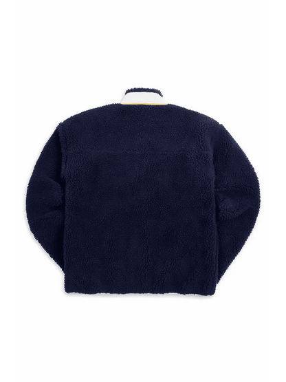 Sherpa Fleece – Dark Navy - Bascora