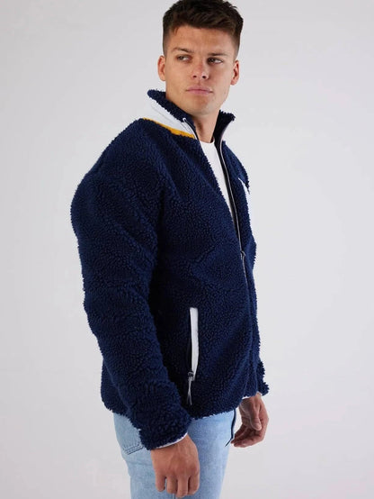 Sherpa Fleece – Dark Navy - Bascora