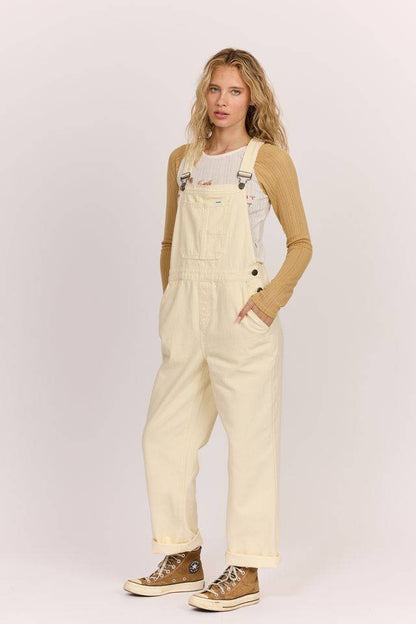 Sisstr Kick Back Woven Relaxed Overall - Bascora