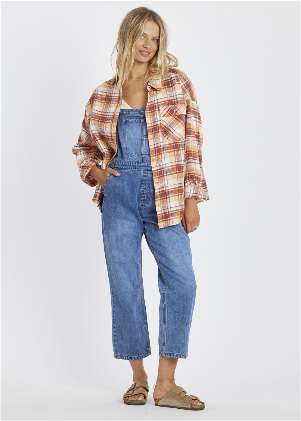 Sisstr Lighthouse Lure LS Woven Top – Women's Beach Blouse