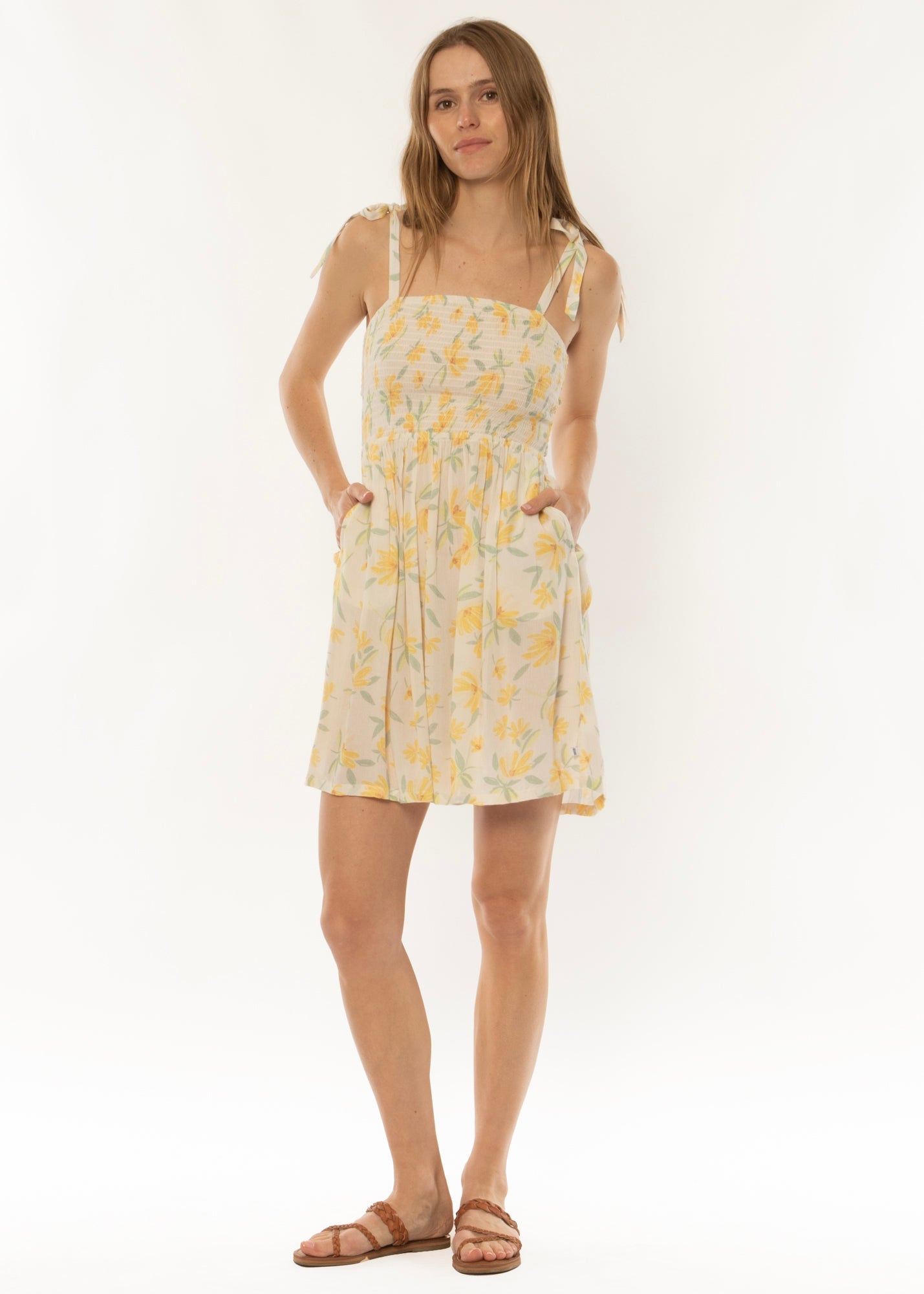 Sisstr Monte Vista Woven Tank Dress - Bascora