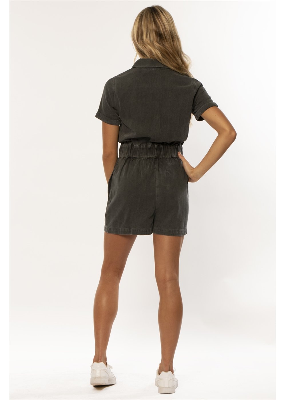 Sisstr Road Short Sleeve Romper - Bascora