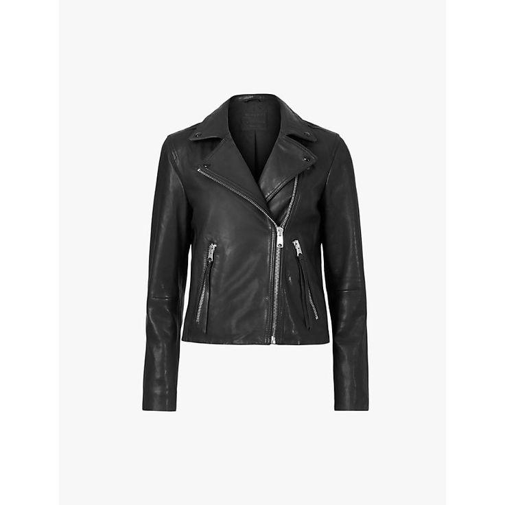 Slim-Fit Leather Jacket for Women - Bascora
