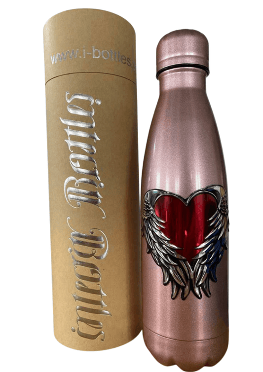 Insulated Water Bottle 500ml - Black