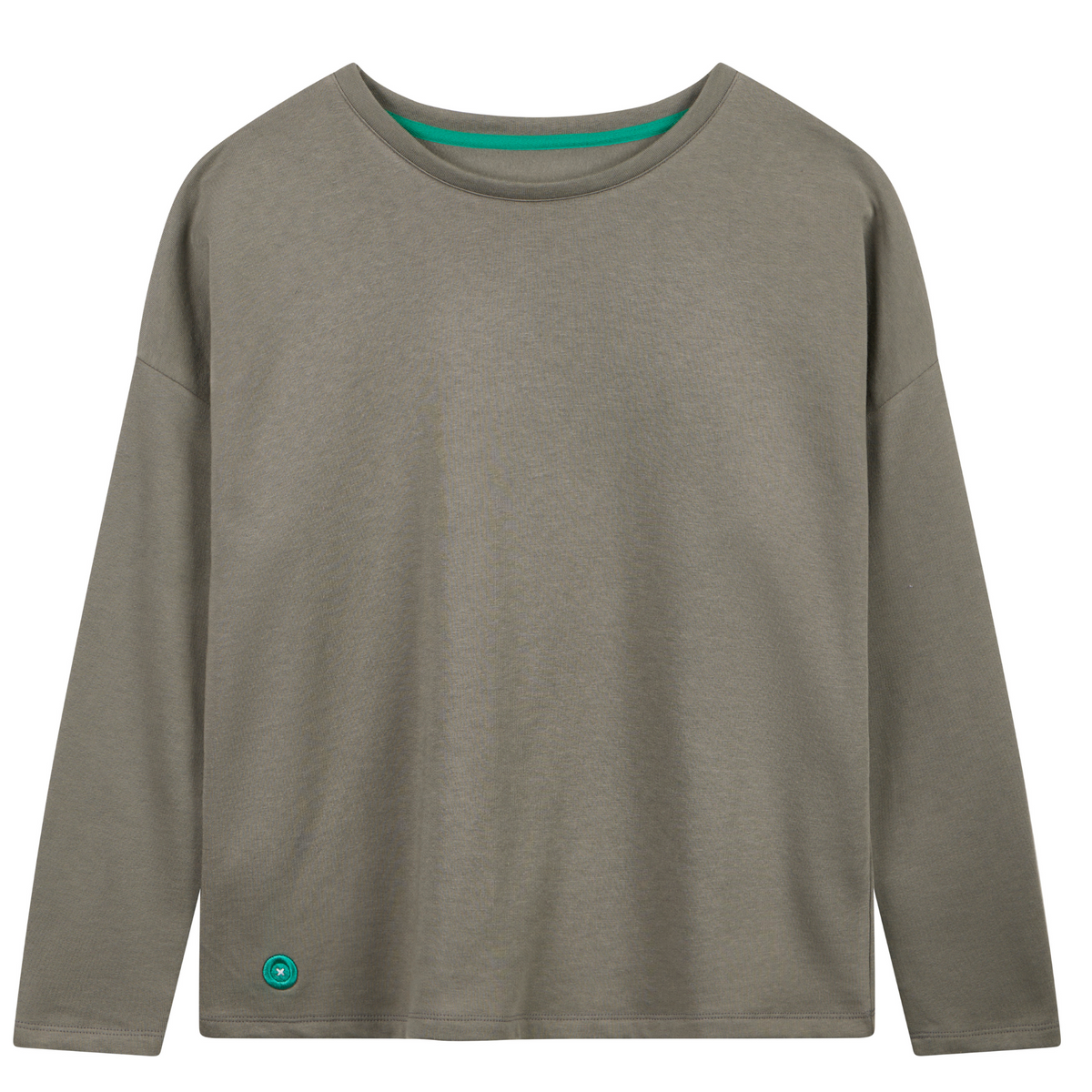 Loungers Organic Cotton Modal Boxy Sweatshirt