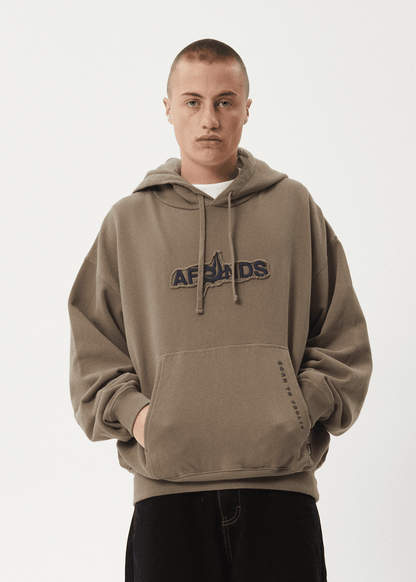 The Afends Antic Relaxed Boxy Hoodie - Bascora
