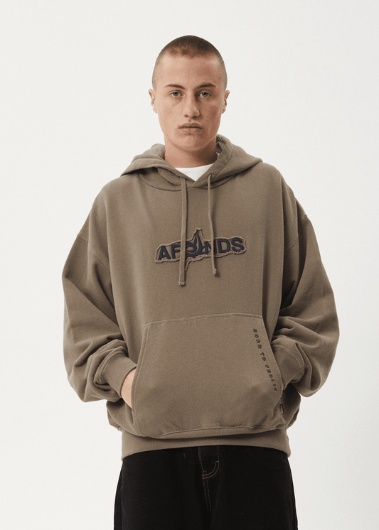 The Afends Antic Relaxed Boxy Hoodie - Bascora