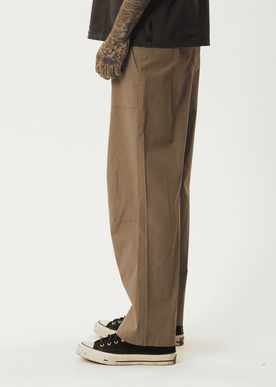 The AFENDS Glider Pleated Pant - Bascora