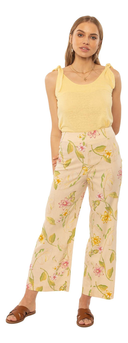 The Amuse Society Coco Woven Pant - Bascora