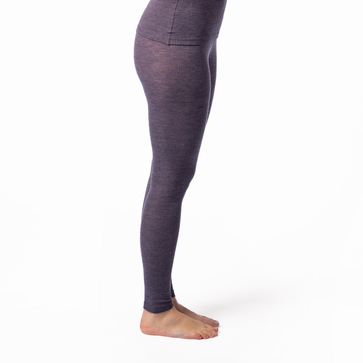 The Base Layer – Organic Wool & Cotton Leggings - Bascora