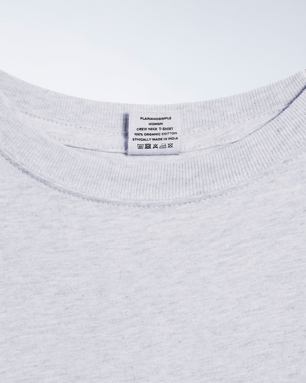 The Crew Neck Tee – Organic Cotton - Bascora