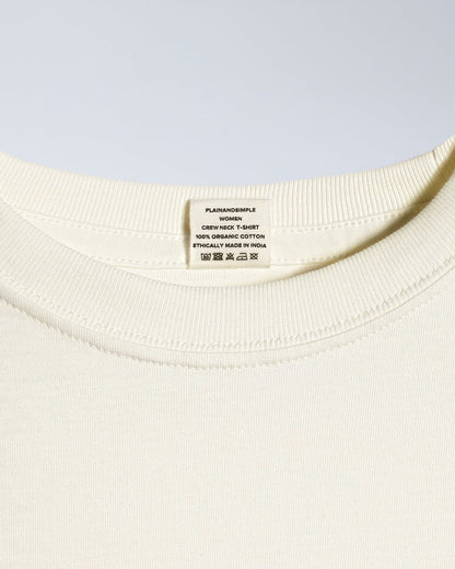 The Crew Neck Tee – Organic Cotton - Bascora