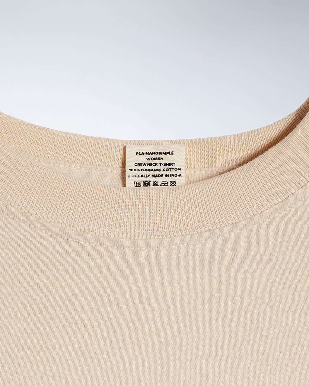 The Crew Neck Tee – Organic Cotton - Bascora